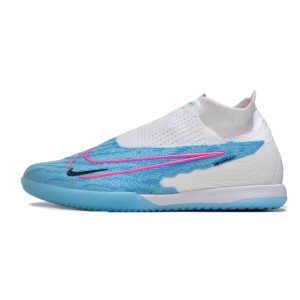 Chuteira Futsal Nike React Phantom GX Elite DF Black Pack